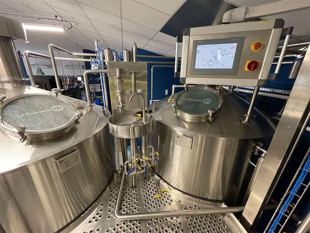 2000L Brewery Successfully Installed in France